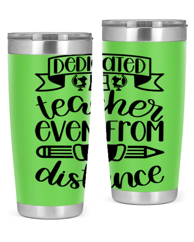 Dedicated Teacher Even Style 80#- teacher- tumbler