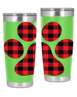 Dog Paw Style 95#- dog- Tumbler