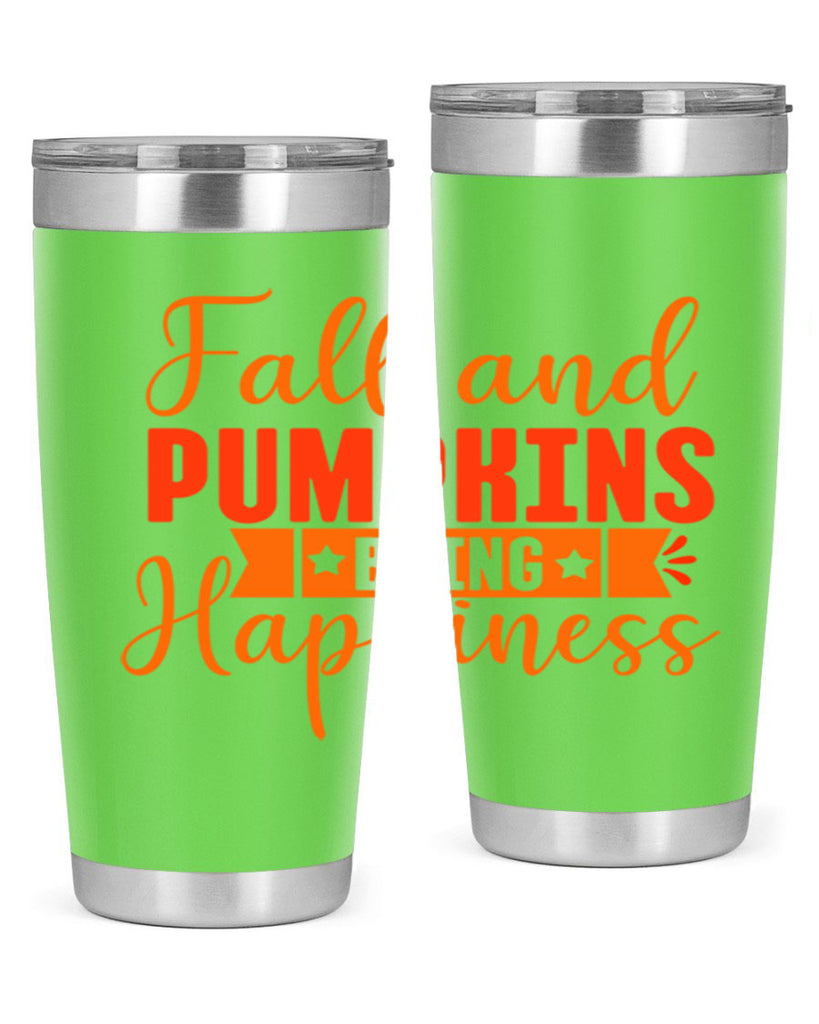 Fall And Pumpkins Bring Happiness Design 84#- fall- Tumbler