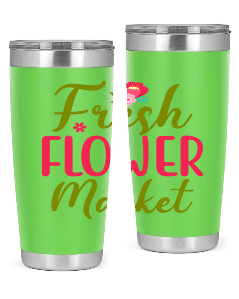 Fresh Flower Market 144#- spring- Tumbler