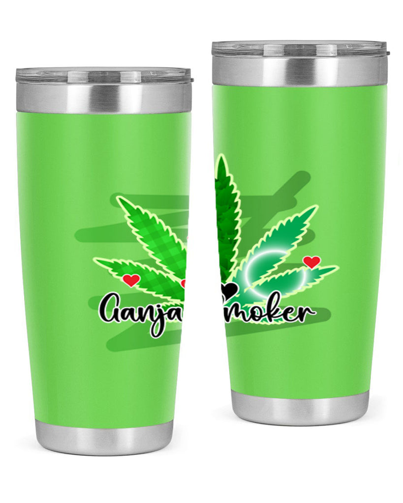 Ganja Smoker 88#- marijuana- Tumbler