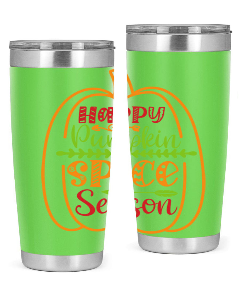 Happy Pumpkin Spice Season 243#- fall- Tumbler