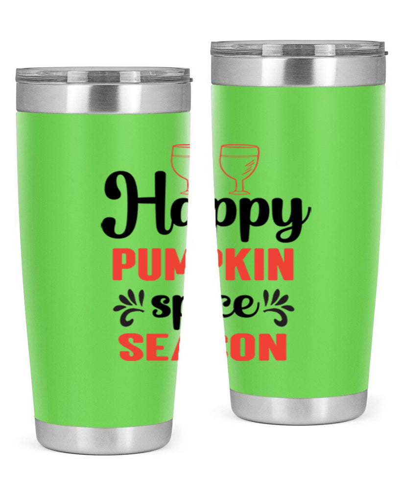 Happy pumpkin spice season 244#- fall- Tumbler
