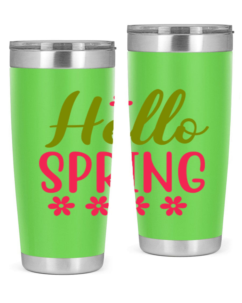 Hello Spring 213#- spring- Tumbler