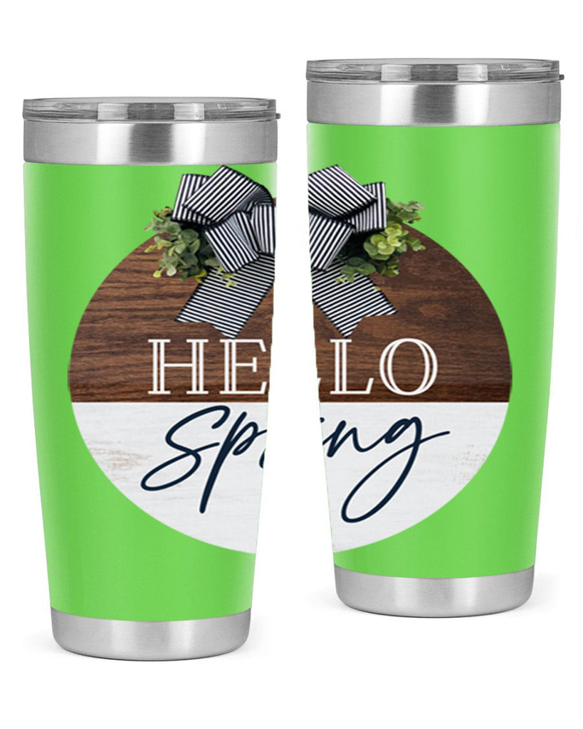 Hello Spring basic Mockup187#- spring- Tumbler