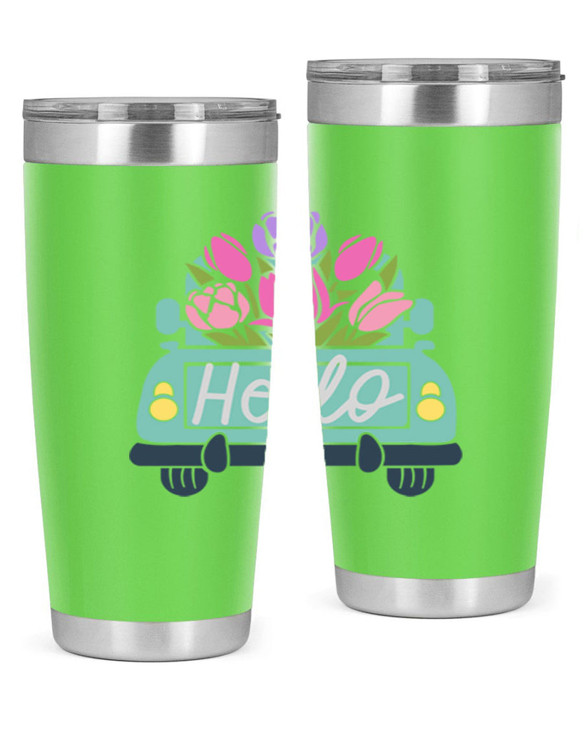 Hello Truck218#- spring- Tumbler