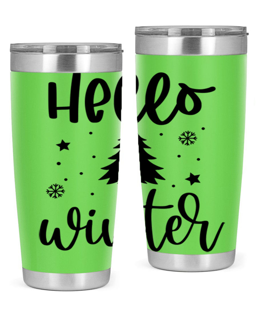 Hello Winter 162#- winter- Tumbler