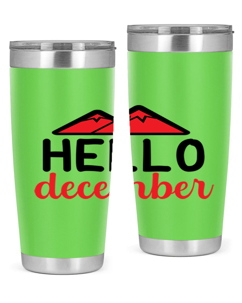 Hello december 160#- winter- Tumbler