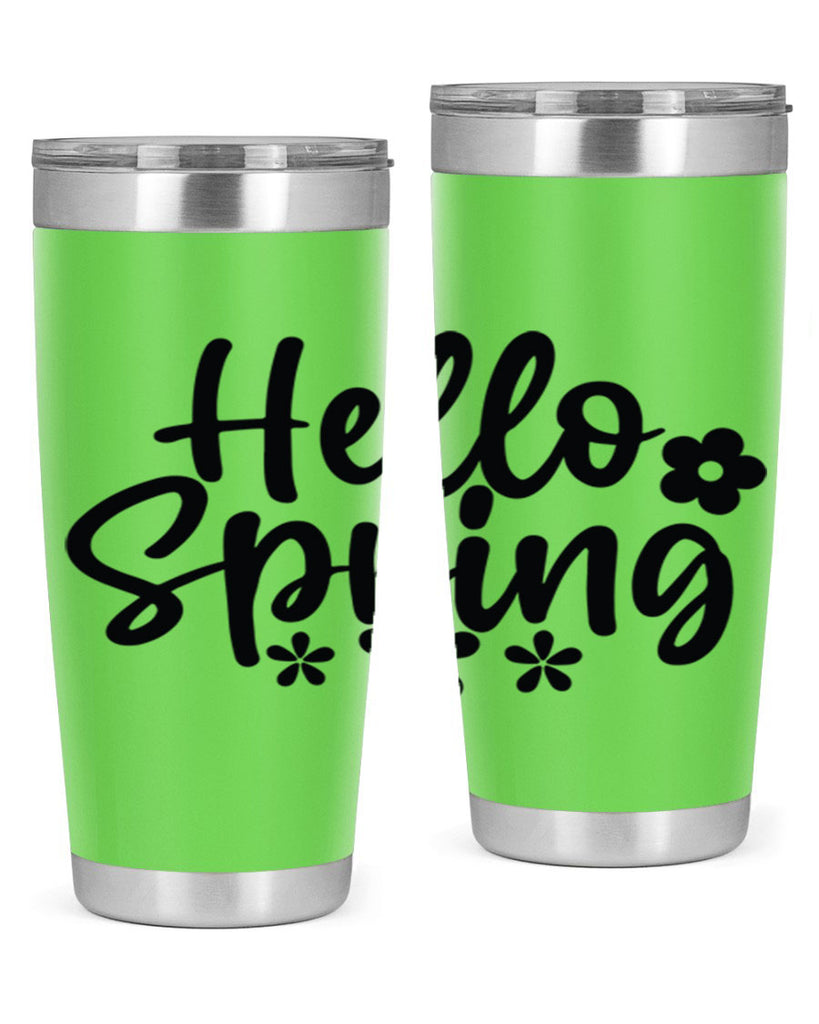 Hello spring  design 232#- spring- Tumbler