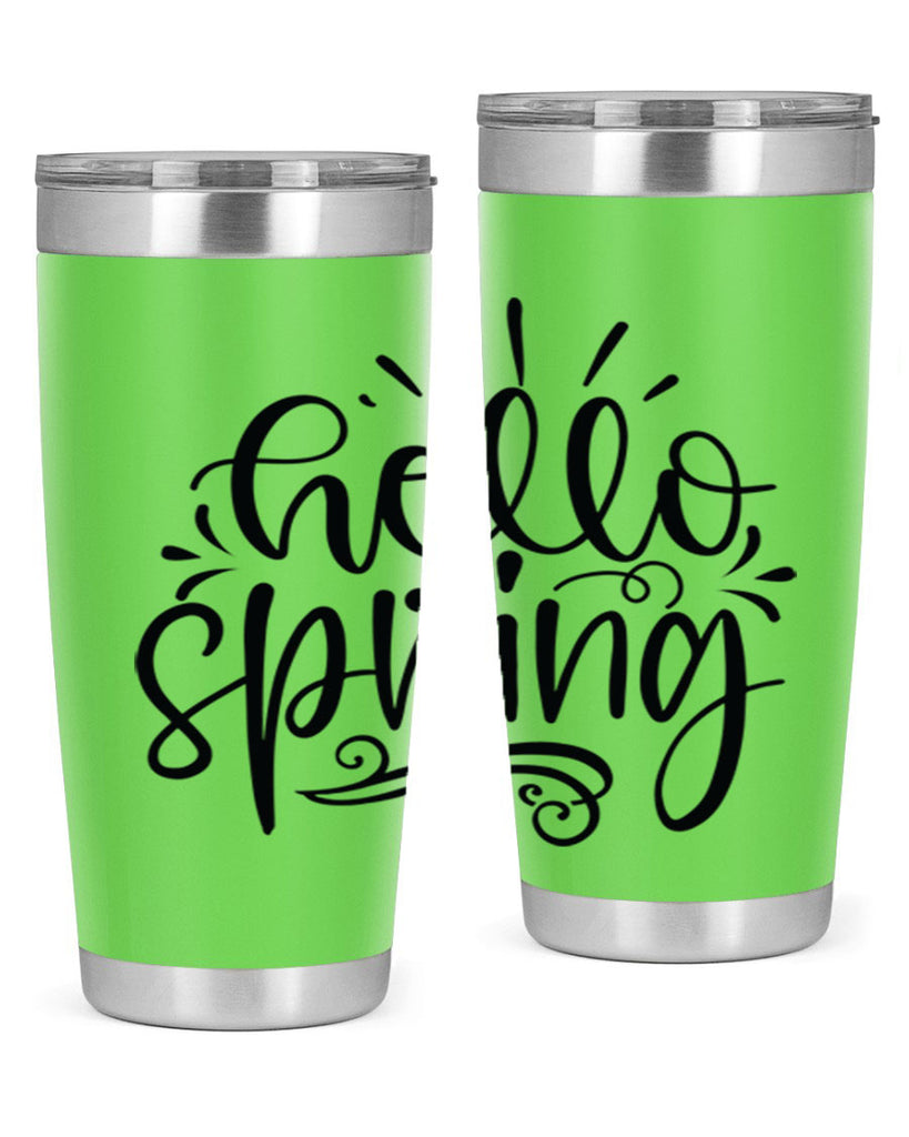 Hello spring 3#- spring- Tumbler