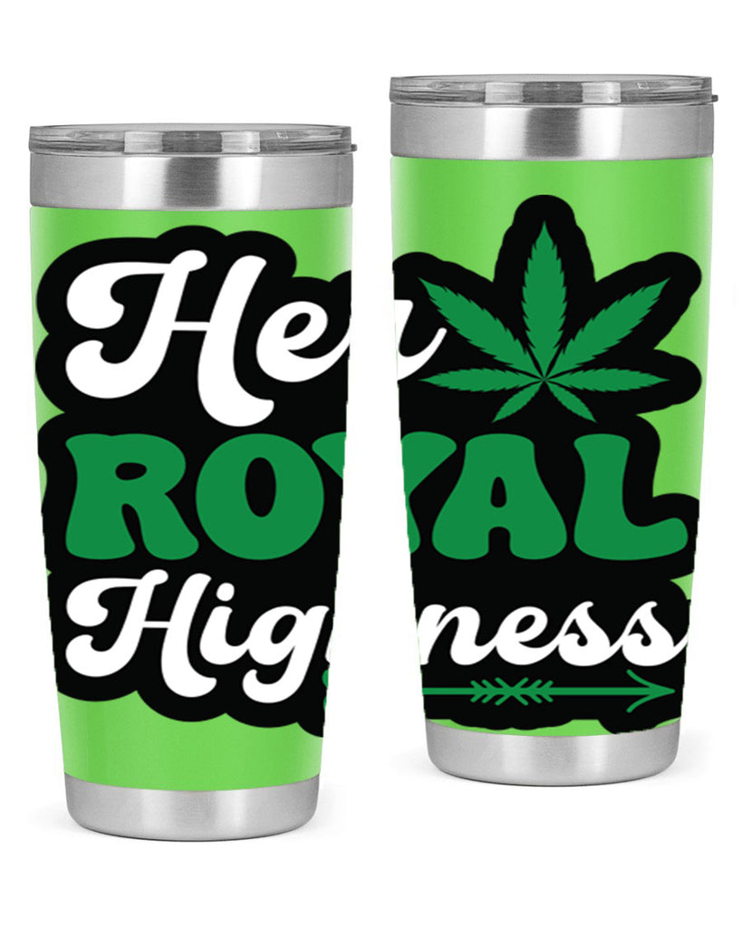 Her royal highness 107#- marijuana- Tumbler