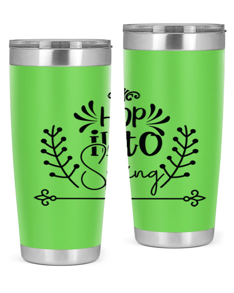 Hop into Spring 248#- spring- Tumbler