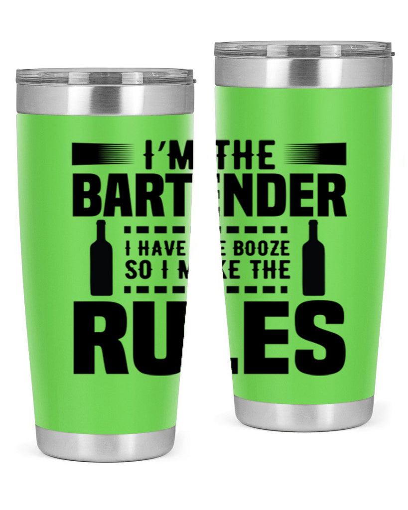 I am the Bartender Style 2#- bartender- tumbler