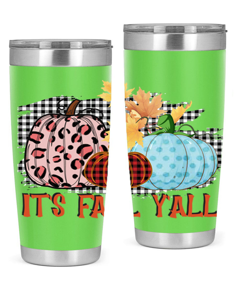 Its Fall Yall Design 371#- fall- Tumbler