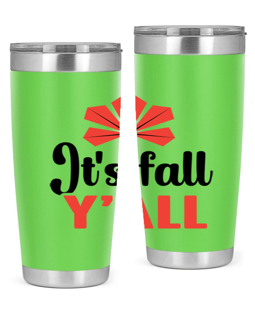 Its fall yall 373#- fall- Tumbler