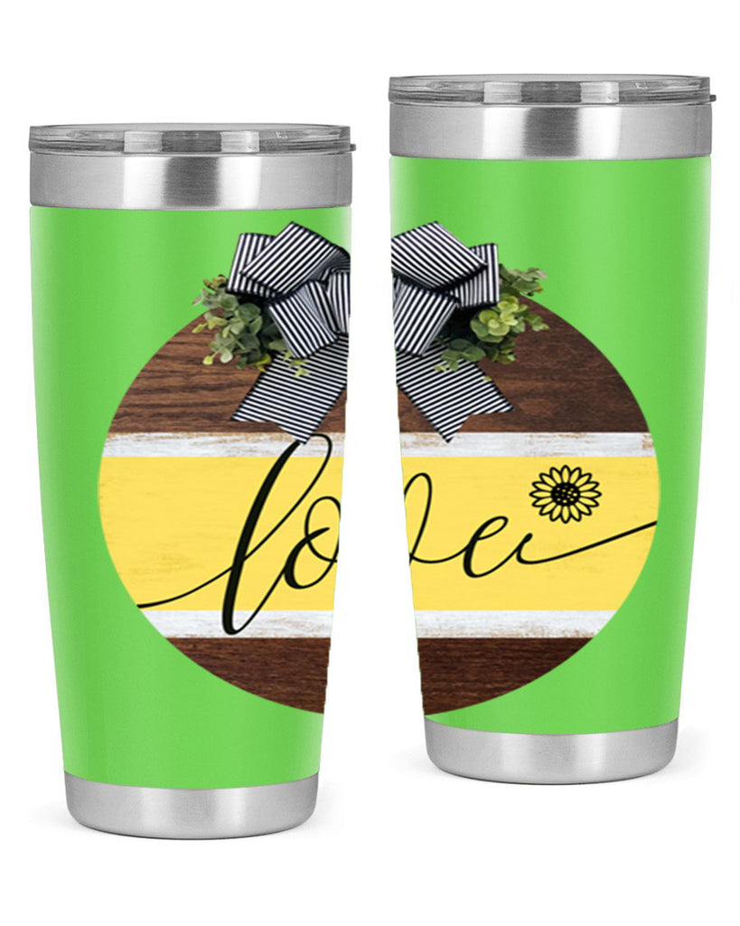 Love and daisy Mockup326#- spring- Tumbler