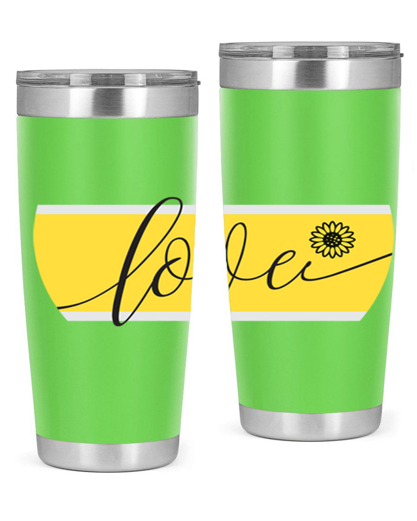 Love and daisy327#- spring- Tumbler