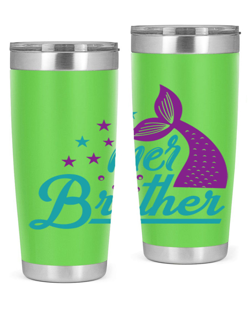 Mer Brother 323#- mermaid- Tumbler
