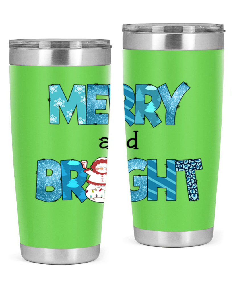 Merry and Bright 321#- winter- Tumbler