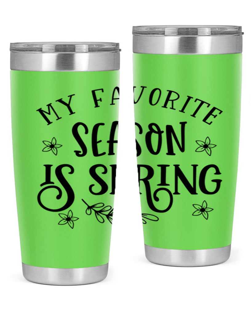 My favorite season is spring 350#- spring- Tumbler
