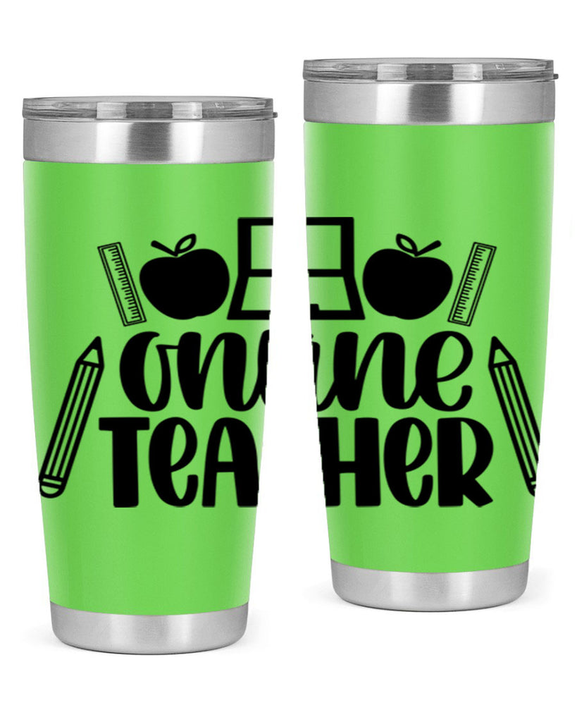 Online Teacher Style 61#- teacher- tumbler