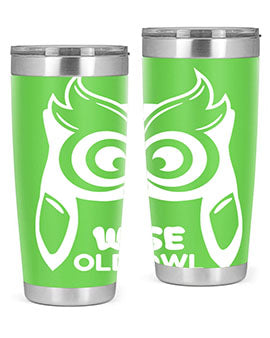 Owl Lover Wise Old Owl A TurtleRabbit 13#- owl- Tumblers