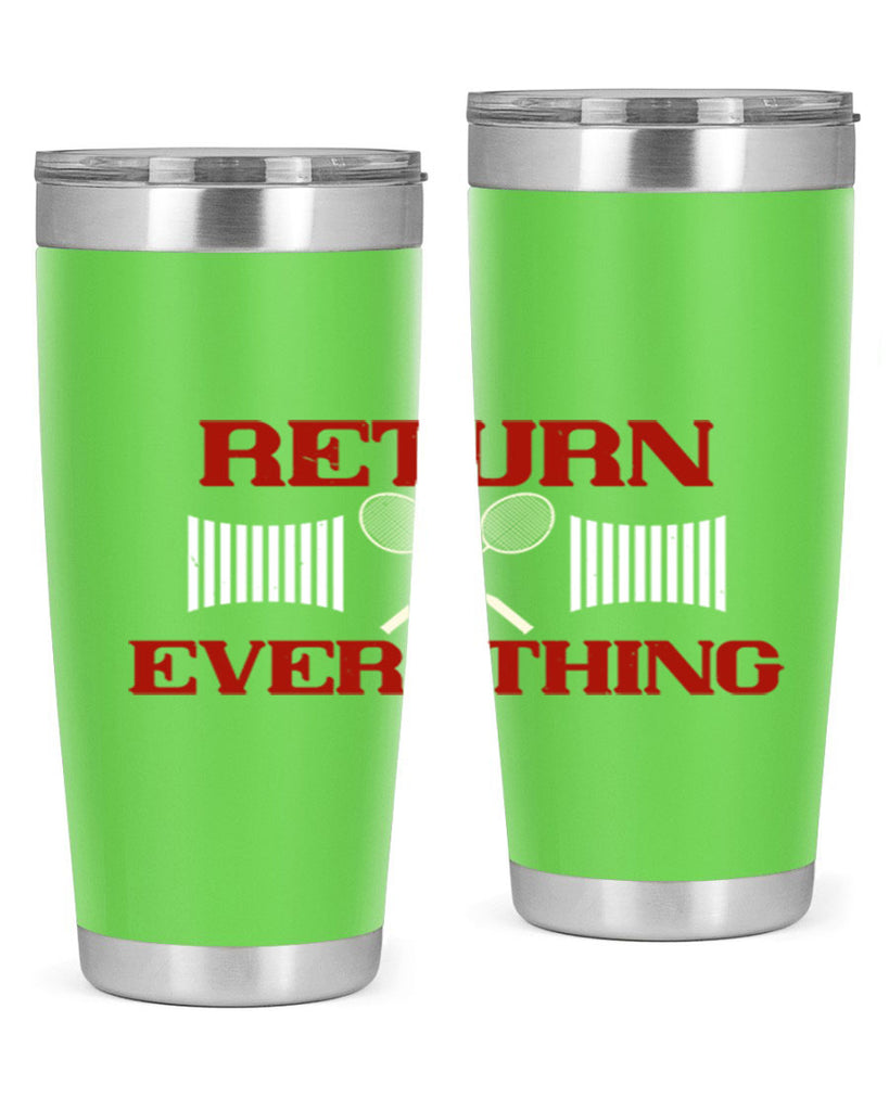 Return Everything 1892#- badminton- Tumbler
