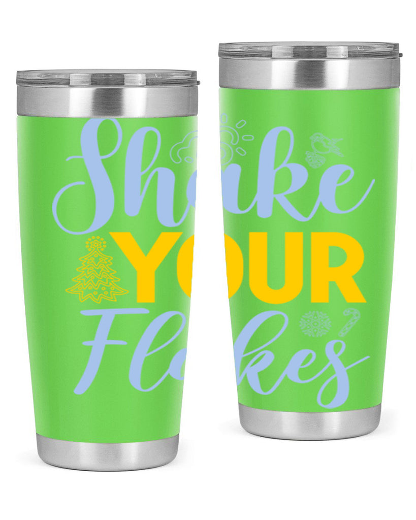 Shake your flakes361#- winter- Tumbler