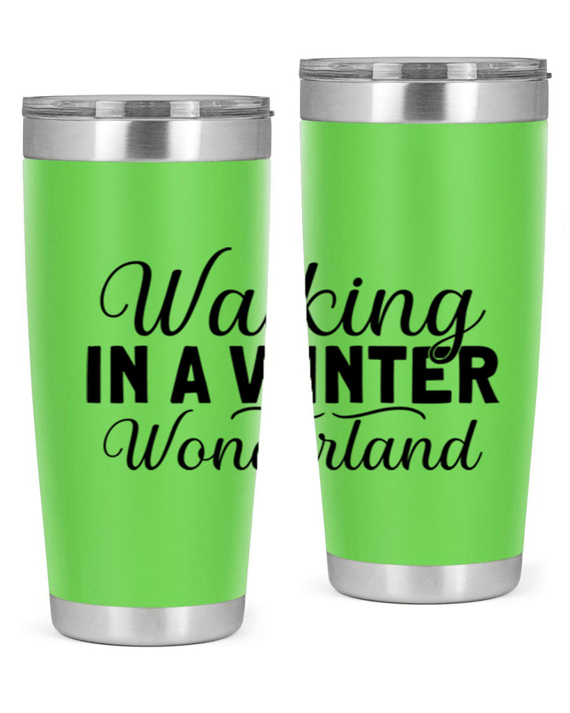 Walking in a Winter Wonderland 434#- winter- Tumbler