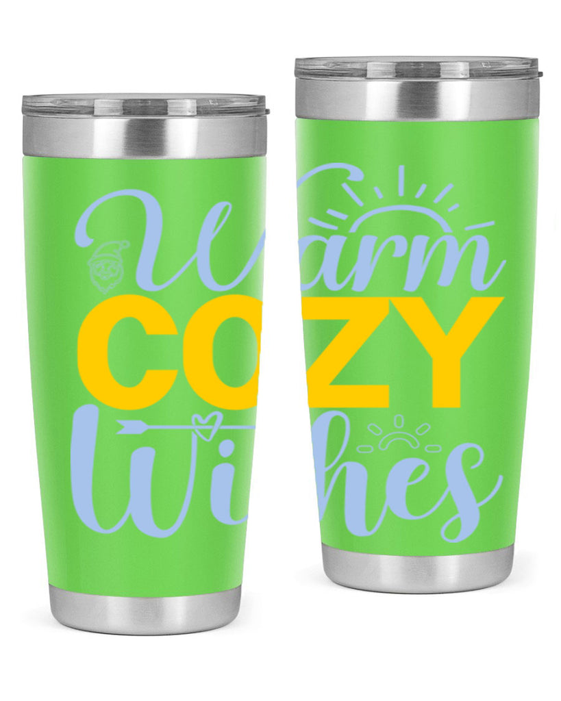 Warm cozy wishes447#- winter- Tumbler