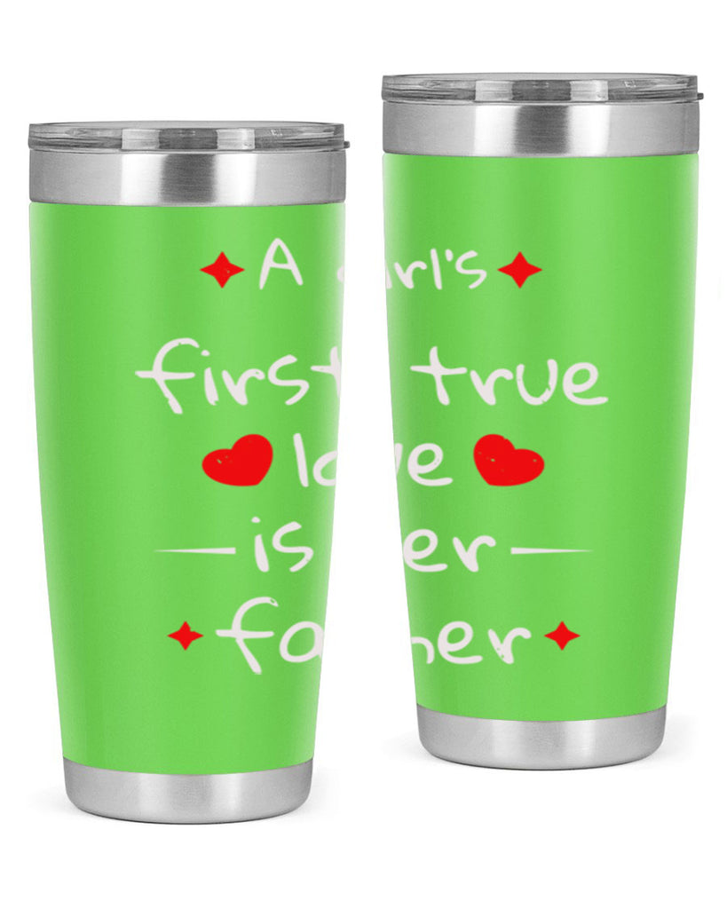 a girl’s first true 116#- fathers day- Tumbler