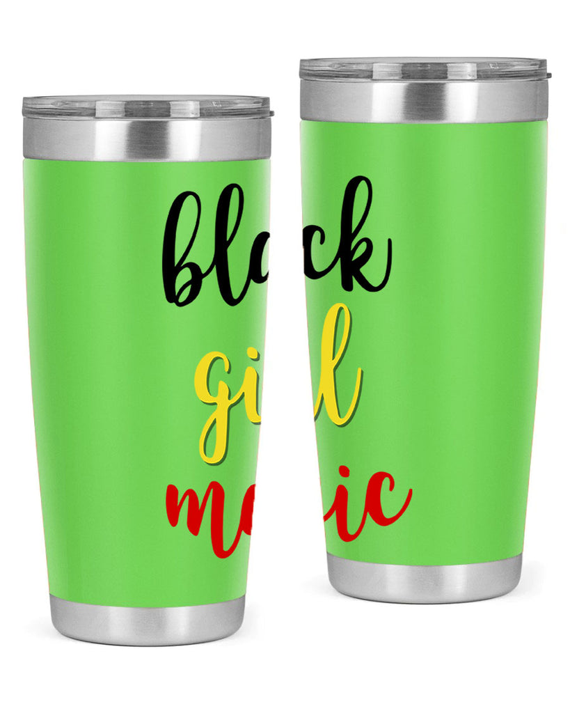 black girl magic color 246#- black words phrases- Cotton Tank