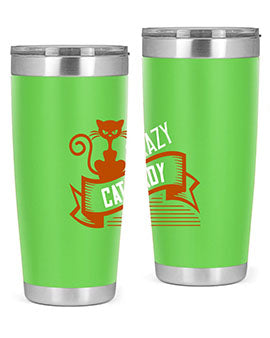 crazy cat lady Style 43#- cat- Tumbler