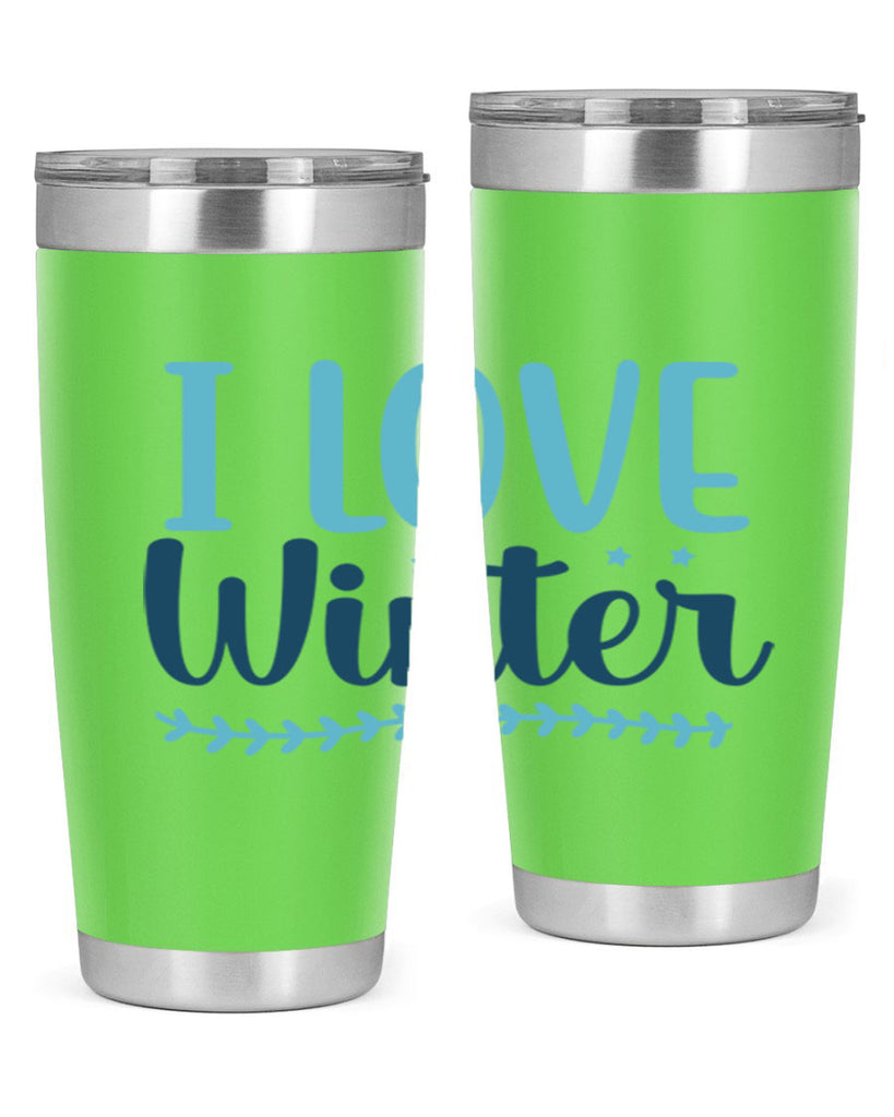 i love winter 226#- winter- Tumbler