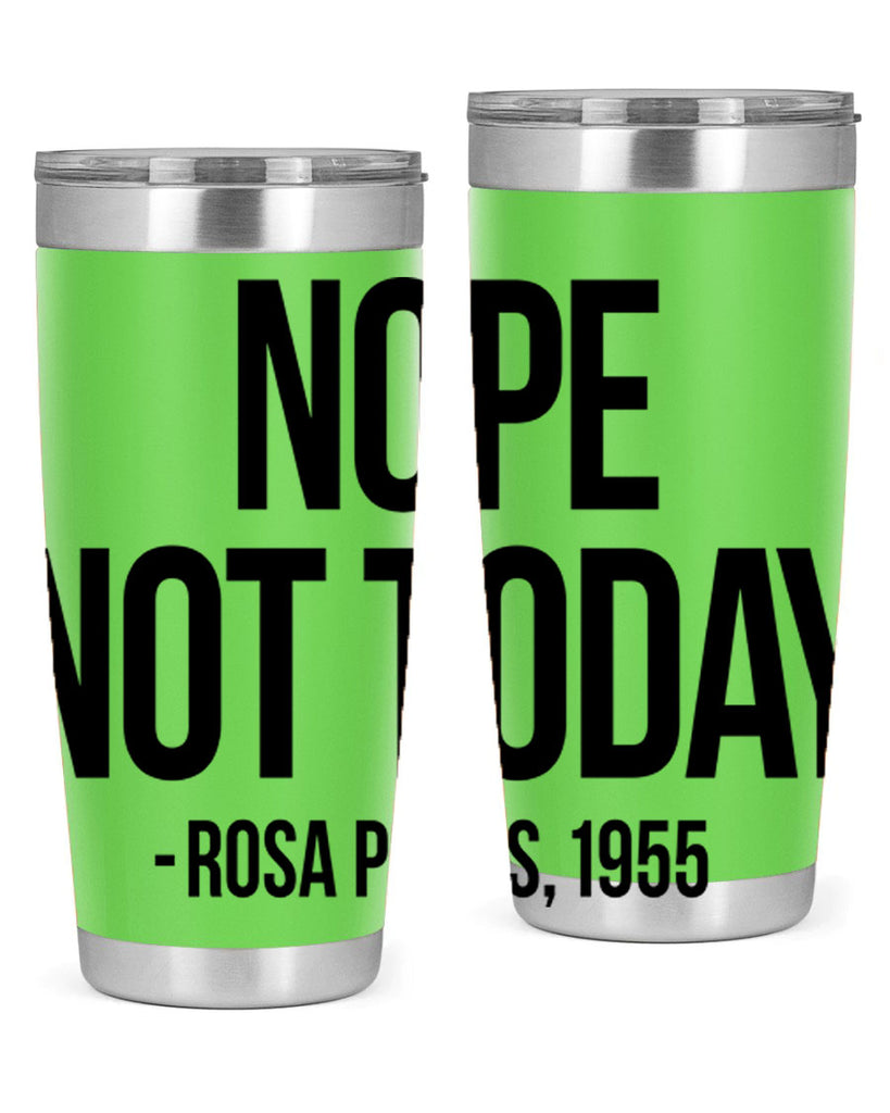 nope not today rosa parks 60#- black words phrases- Cotton Tank