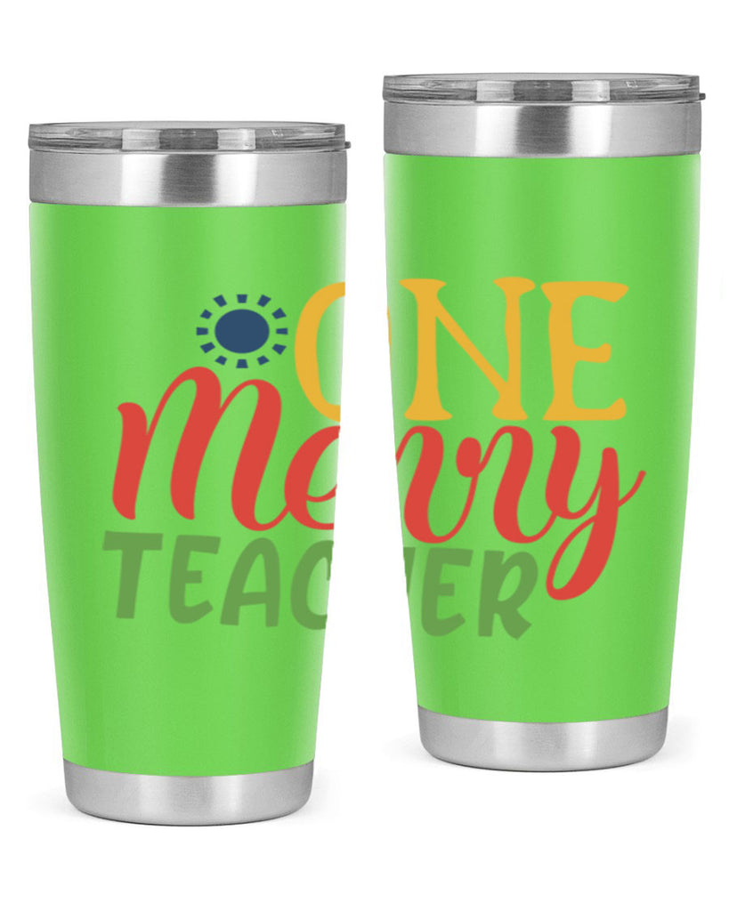 one merry teacher Style 162#- teacher- tumbler