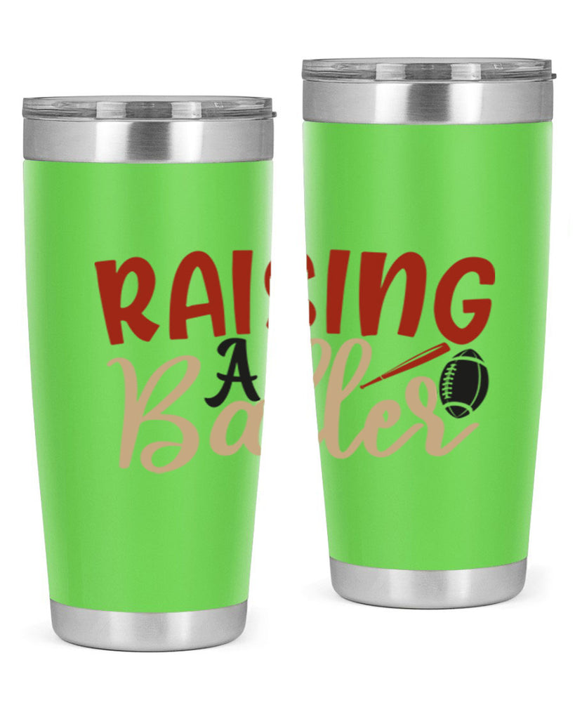 raising a baller 2278#- softball- Tumbler