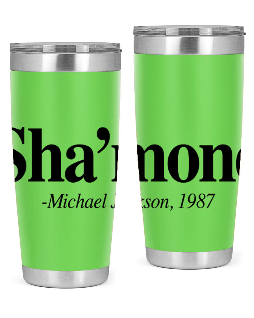 shamone 37#- black words phrases- Cotton Tank