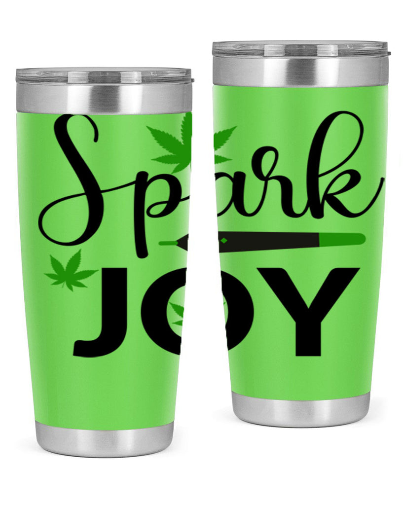 spark joy 250#- marijuana- Tumbler