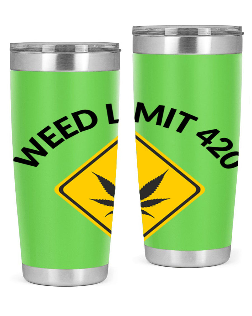 weed limit 420 a 290#- marijuana- Tumbler