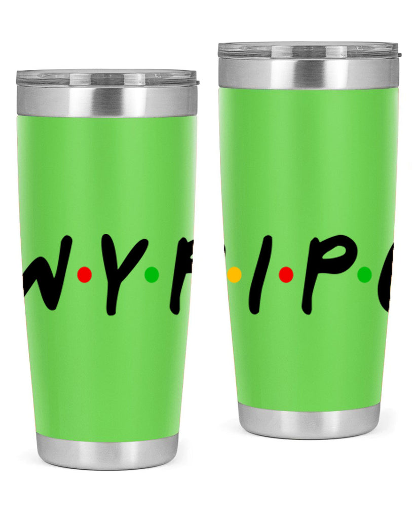 wypipo 7#- black words phrases- Cotton Tank