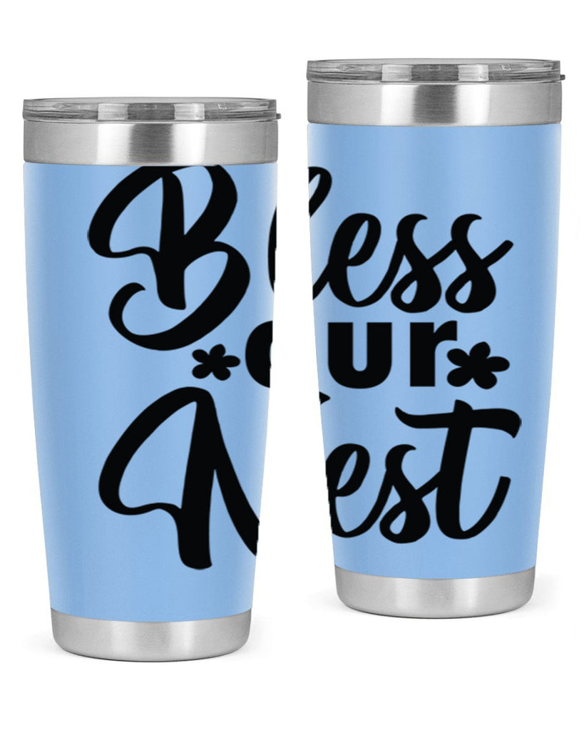 Bless our nest  design 70#- spring- Tumbler