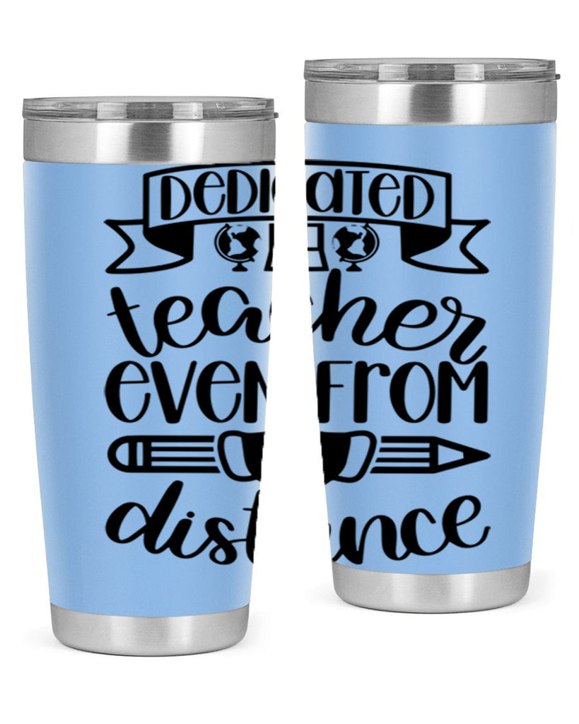 Dedicated Teacher Even Style 80#- teacher- tumbler