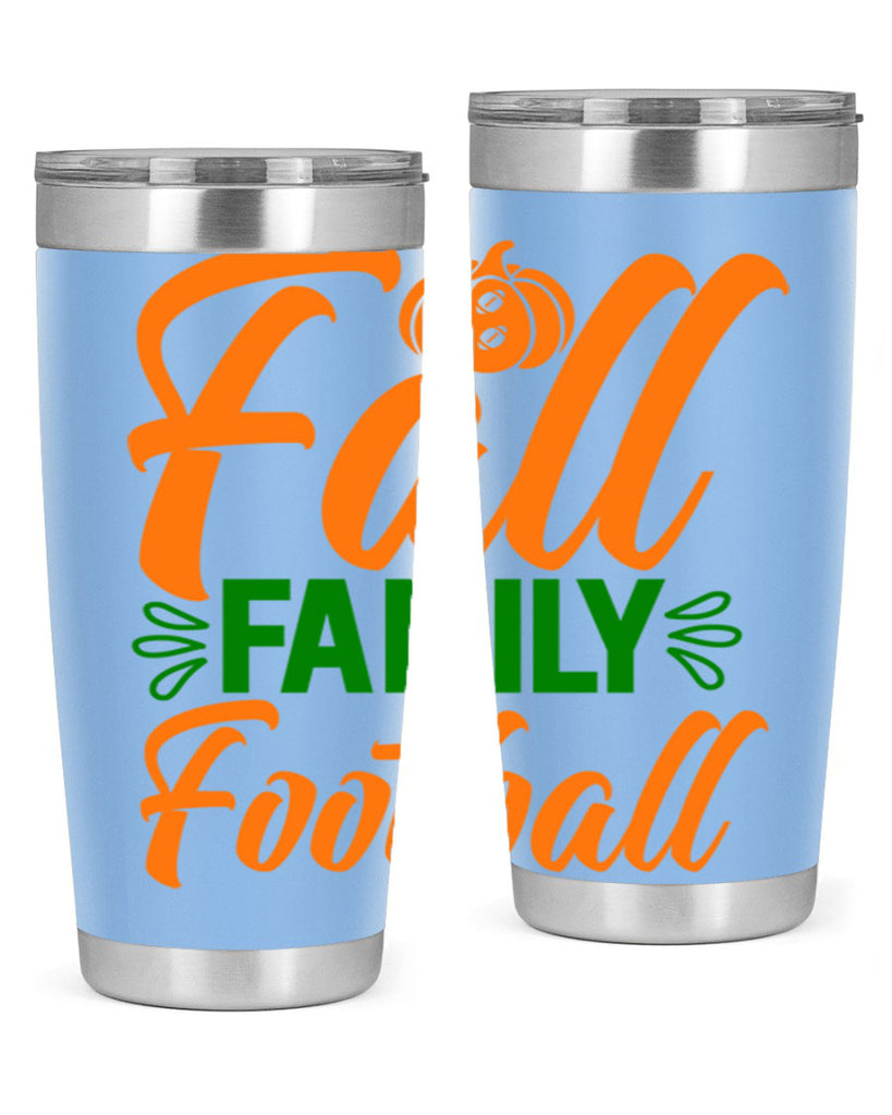 Fall Family Football 98#- fall- Tumbler