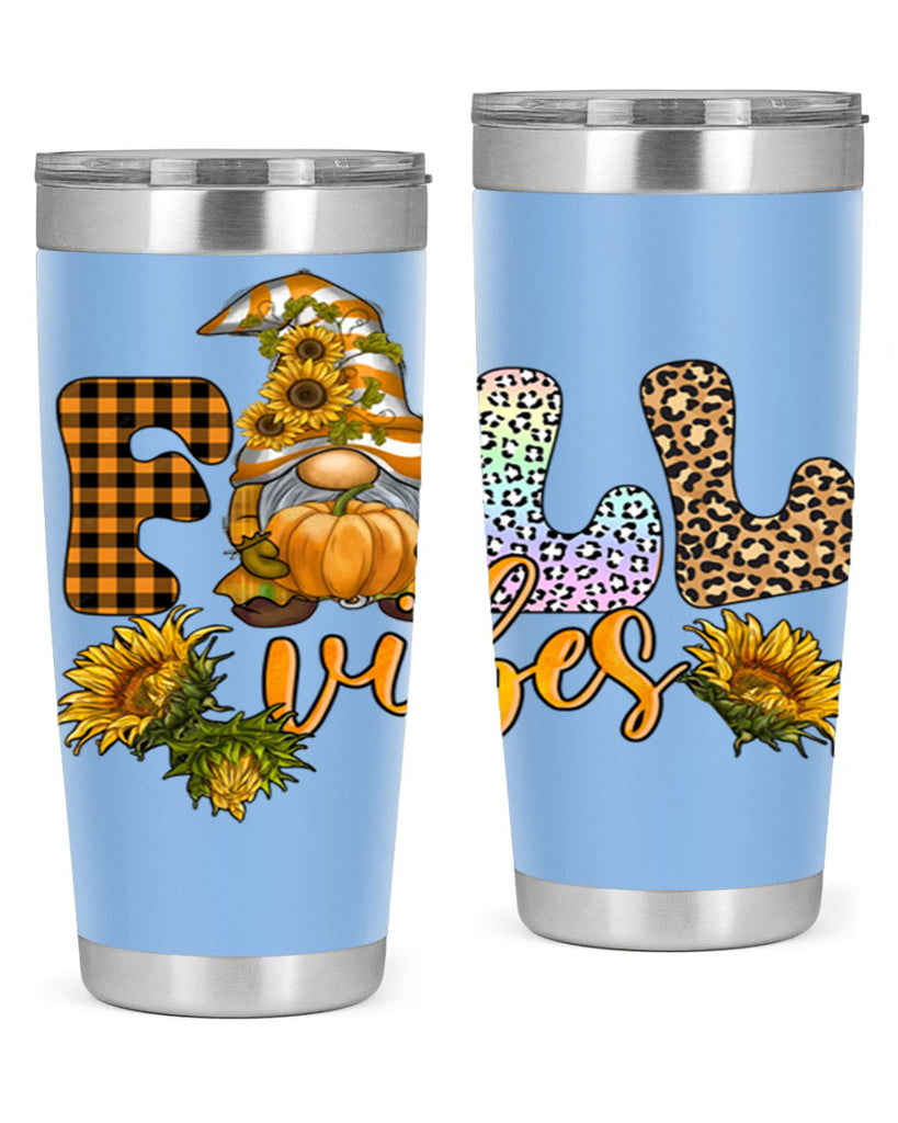 FallVibesFallGnome 164#- fall- Tumbler
