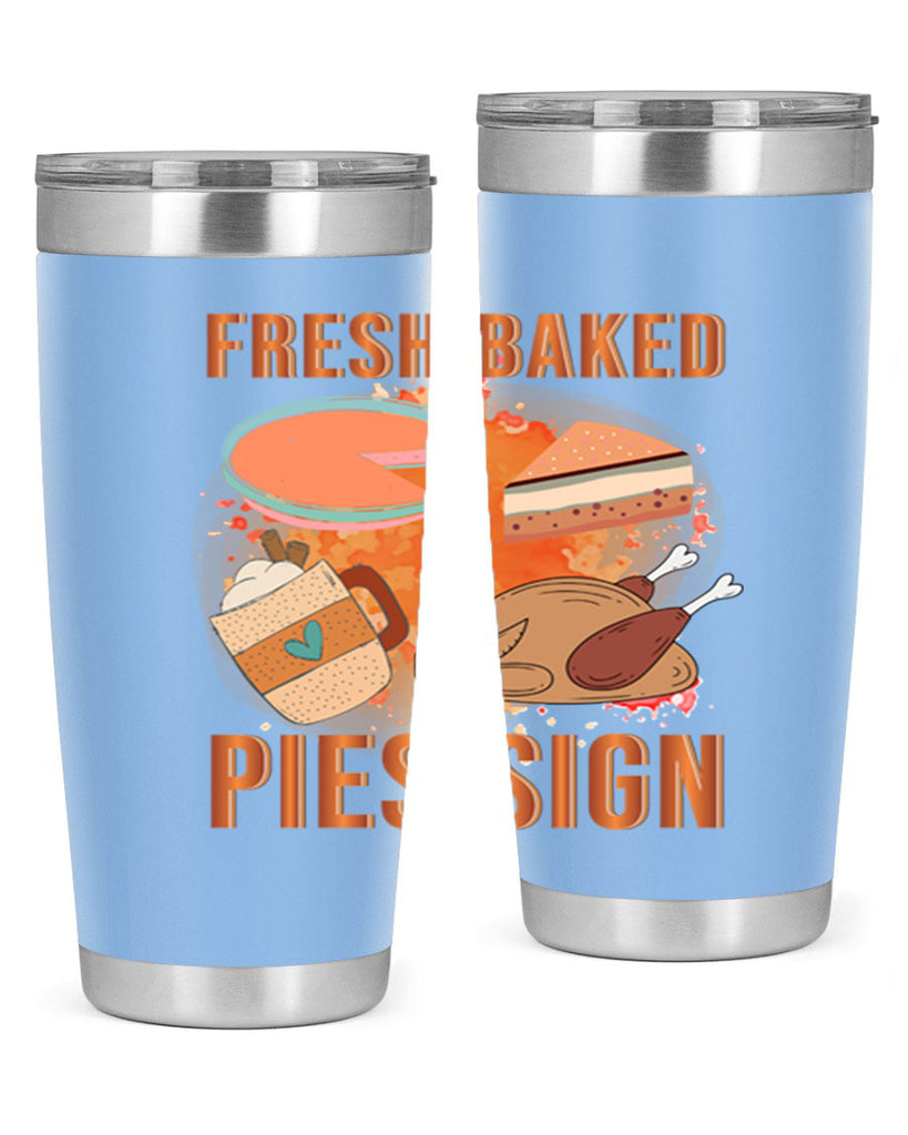 Fresh Baked Pies Sign 187#- fall- Tumbler