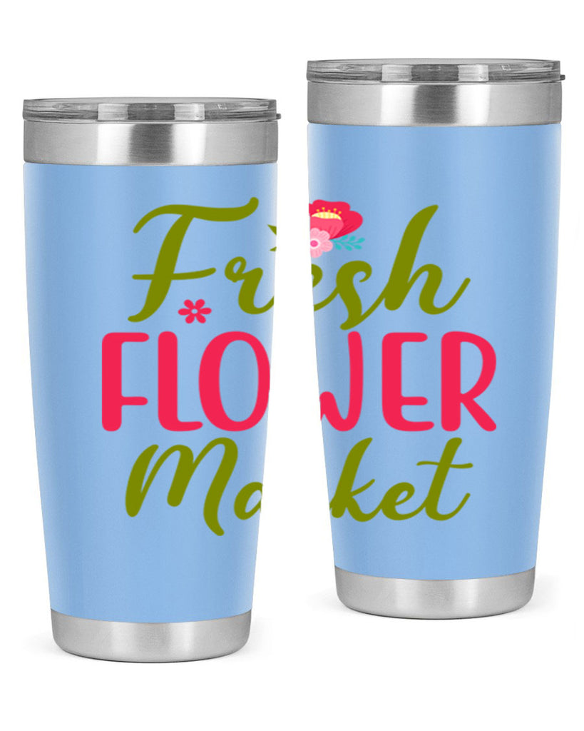 Fresh Flower Market 144#- spring- Tumbler