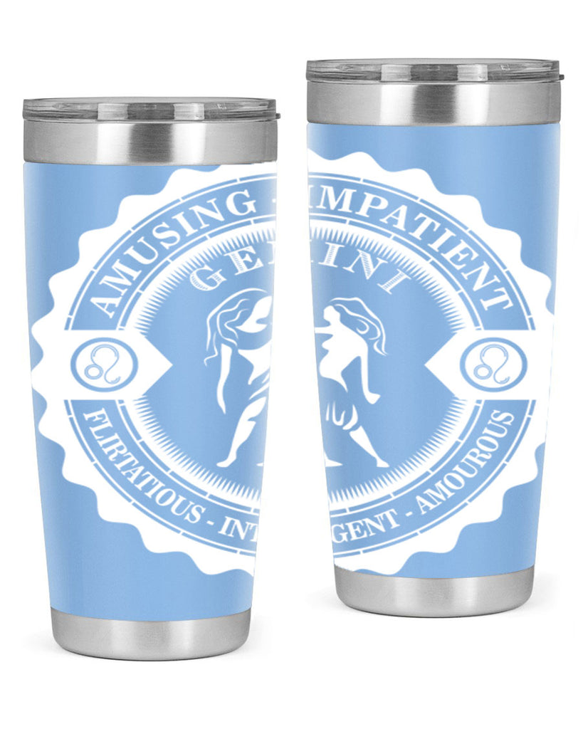 Gemini 12#- zodiac- Tumbler