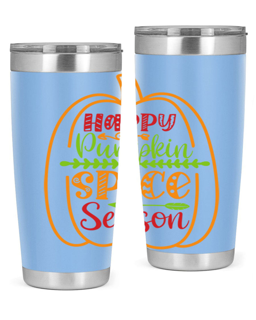 Happy Pumpkin Spice Season 243#- fall- Tumbler