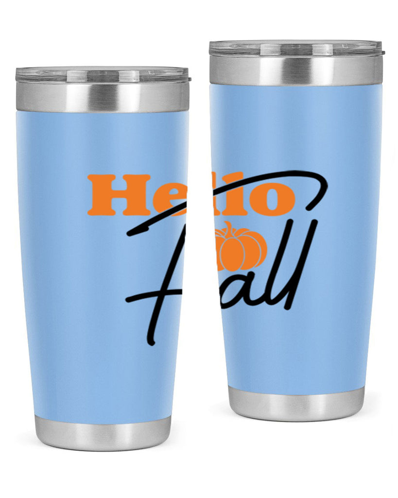 Hello Fall 279#- fall- Tumbler
